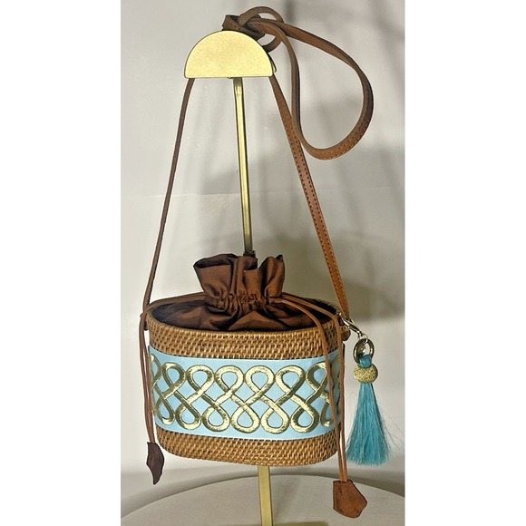 LISI Lerch Bucket Purse Handbag Shoulder Strap w/ Original Dust Cover